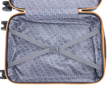 Troler de Cabină Madisson, 55x35x20 cm, ABS, Fermoar Antifurt, Cifru, 35 L, SW66802, Negru - Img 7