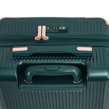 Troler de cabina Snowball SW44303, fermoar antifurt, 55 cm, policarbonat rezistent, 39L, cifru TSA, maro - Img 12