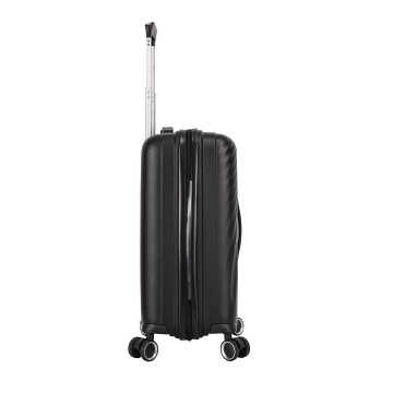 Troler de cabina Snowball SW47203, polipropilena, fermoar antifurt, cifru TSA, 4 roti duble, 55 cm, negru - Img 4