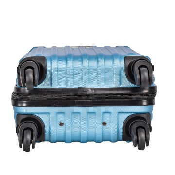Troler de cabina XS Madisson SW44204, ABS, 4 roti detasabile, cifru, 52 cm, argintiu - Img 10