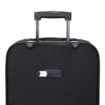 Troler extensibil de cabina Diplomat ZC 3004, poliester, 4 roti, 56 cm, negru - Img 3