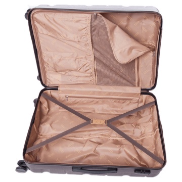 Troler Mare ABS 4 Roti ELLA ICON BRICK 1192-76 cm Maro - Img 2