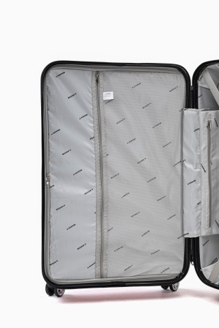 Troler mare Aventor AV104, 76x49x29 cm, bagaj de cala, 100%ABS, cifru, 4 roti duble 360°, rosu - Img 12