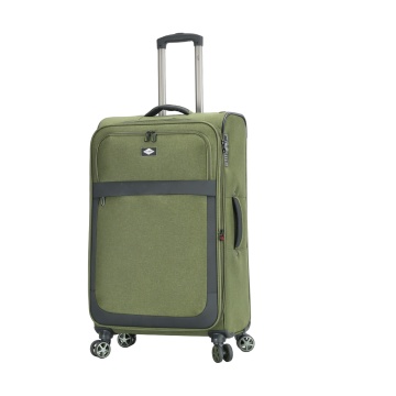 Troler Mare Extensibil 76x46x27 cm Lee Cooper, Poliester, 4 Roti Duble, LC33503, Kaki - Img 16