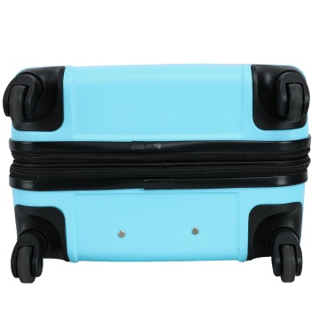 Troler Mare Extensibil 76x49x31 cm Madisson, ABS, Cifru, 4 Roți, SW43303, Albastru Deschis - Img 13