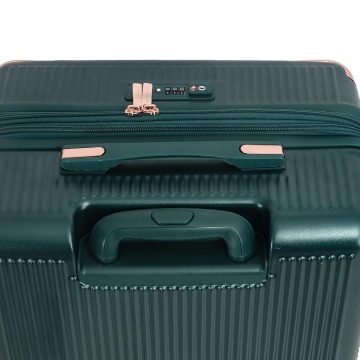 Troler mare extensibil Snowball SW44303, fermoar antifurt, 77 cm, policarbonat rezistent, cifru TSA, maro - Img 11