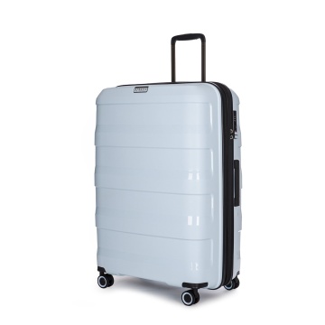 Troler Mare Extensibil Stratic L Straw Plus - 76 cm Albastru Deschis - Img 4