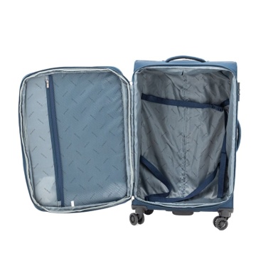 Troler mare Lamonza Kai 79x48x31 cm, 3.4 kg, expandabil 30%, albastru - Img 2