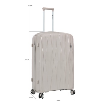 Troler mare Madisson 100%polipropilena, 77x50x29 cm, auriu - Img 6