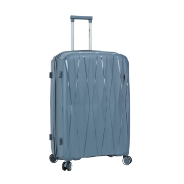 Troler mare Madisson 100%polipropilena, 77x50x29 cm, gri albastrui - Img 14