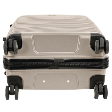 Troler Mare Madisson SW33703, Polipropilena, 4 Roti Duble, Cifru, 75 cm, Auriu - Img 11
