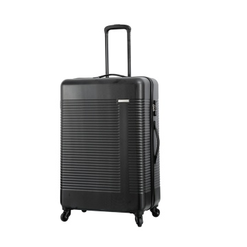 Troler mare Madisson SW56205, 77x49x30 cm, bagaj de cala, ABS, 4 roti 360°, negru - Img 1