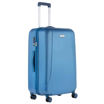 Troler Mare, Policarbonat/ABS, 4 Roti Duble, cifru TSA, CarryOn SKYHOPPER, 78.5 cm, Albastru - Img 4