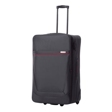 Troler Mare Poliester Extensibil 2 Roti ELLA ICON CARLA 1186-74 cm Gri