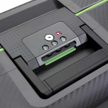 Troler Mare Polipropilena inchidere cu clapeta CarryOn STEWARD 75 cm Antracit - Img 5