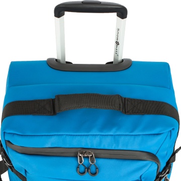 Troler mare Snowball SW42503, 72x40x30 cm, bagaj de cala, 78L, 2 roti, poliester impermeabil, albastru - Img 7