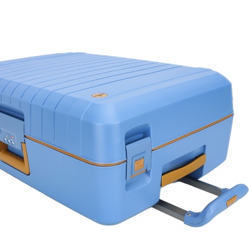 Troler Mediu 68x47x26 cm Snowball, 100% Polipropilenă, Închidere Clapetă, SW57203, Albastru - Img 17