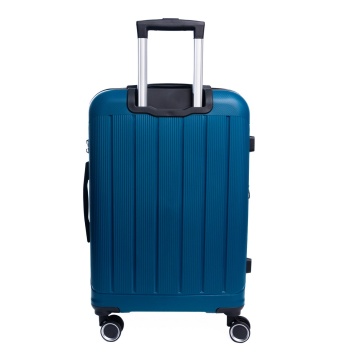 Troler mediu extensibil Aventor AV101, 65.5x43.5x26 cm, polipropilena, bagaj de cala, fermoar antifurt, +20% capacitate, cifru TSA, turcoaz - Img 13