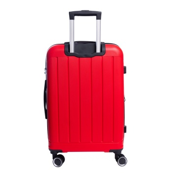 Troler mediu extensibil Aventor AV101, 65.5x43.5x26 cm, polipropilena, bagaj de cala, fermoar antifurt, +20% capacitate, cifru TSA, rosu - Img 14
