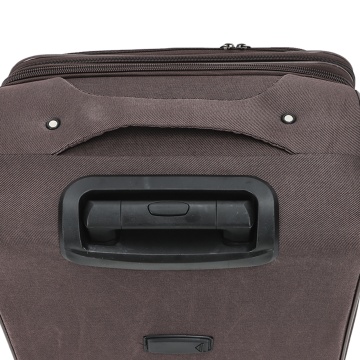 Troler mediu extensibil Madisson, 66x41x24/29 cm, poliester, bagaj de cală, 4 roți duble, cifru, SW55104, maro - Img 13