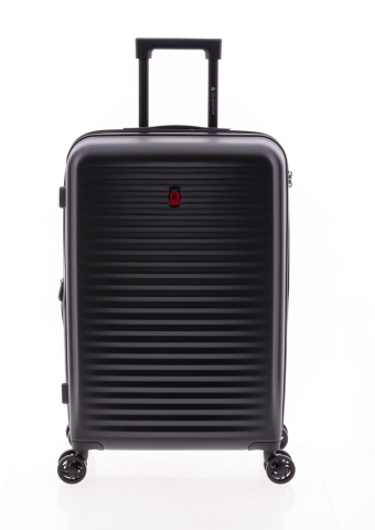 Troler Mediu Extensibil, Policarbonat, Cifru TSA, Gladiator, Nomadtec, MG 3211 - 65 cm, Negru - Img 7