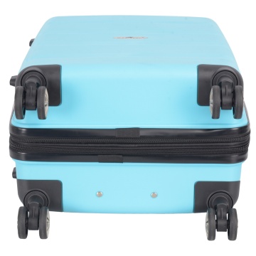 Troler Mediu Extensibil Polipropilena, Madisson, SW43603, 4 Roti Duble, Cifru TSA, 63 cm, Albastru deschis - Img 11