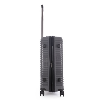 Troler Mediu Extensibil Polipropilena Stratic Bright M - 66 cm Gri - Img 6
