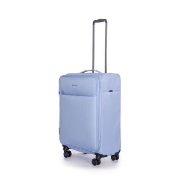 Troler Mediu Extensibil Stratic M Light Plus - 68 cm Albastru deschis - Img 5