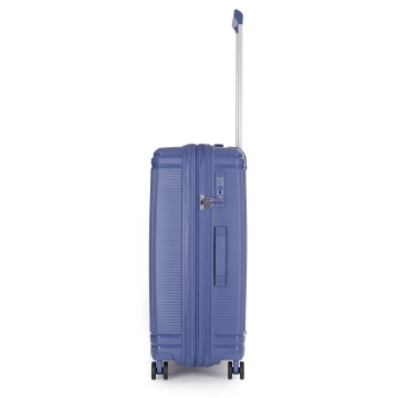Troler Mediu extensibil Stratic M Straw T, 67x46.5x27.5 cm, Bleumarin - Img 11