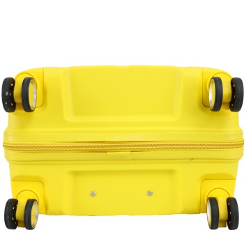 Troler mediu Madisson, 100%polipropilena, 67x43x25 cm, SW51103, galben - Img 12
