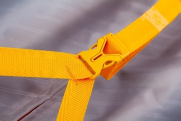 Troler mediu Snowball SW20503, policarbonat, inchidere cu clapeta, cifru TSA, 67 cm, galben, RESIGILAT - Img 16