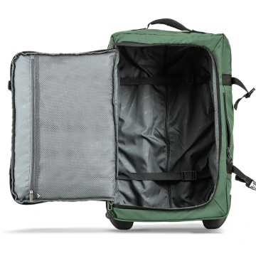 Troler mediu Snowball SW42503, 62x38x27 cm, bagaj de cala, 57L, 2 roti, poliester impermeabil, kaki - Img 2
