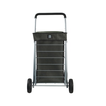 Carucior cumparaturi pliabil Madisson SW42035, 65L, 4 roti, buzunar termoizolant, antracit - Img 2