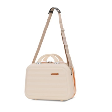 Geantă Cosmetice 33x25x16 cm, ABS, 14 L, Madisson SW66802, Alb/Milky - Img 8