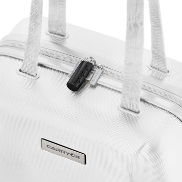Geanta Cosmetice Policarbonat CarryOn Skyhopper 502436 Alb - Img 4
