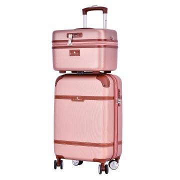 Geanta cosmetice Snowball SW52335, 35x24x23 cm, 100% ABS, cifru TSA, multiple compartimente, antracit - Img 15