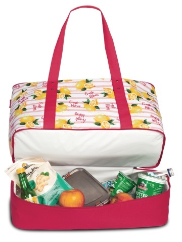 Geanta de plaja termoizolanta Fabrizio F50409 Fuchsia - Img 2