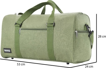 Geanta de voiaj TravelZ 53 cm Verde - Img 6