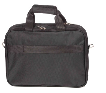 Geanta laptop/documente Snowball SW97943, Comp. Laptop 15.6", Nylon 1680D, Negru - Img 3