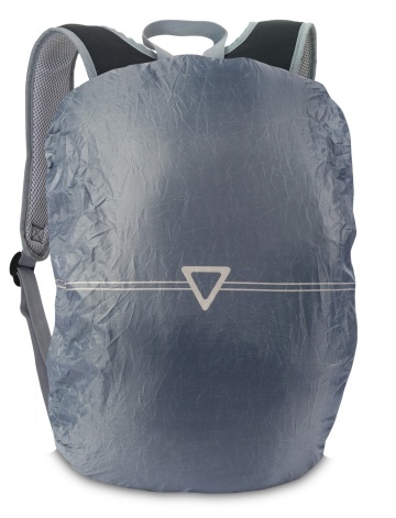 Husă de ploaie impermeabilă pentru rucsac, 50x57 cm, poliester 190D, Worldpack 10210, antracit