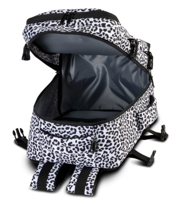 Rucsac avion 40x25x20 cm, Wizz Air/Ryanair, poliester, 20 L, cabin PRO small, Bestway, F40290-R, alb/negru - Img 4