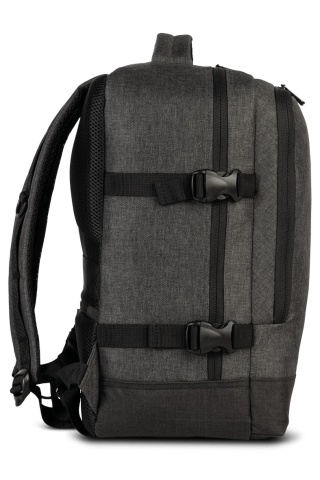 Rucsac Avion 40x30x20 cm Wizz Air/Ryanair, Poliester, 24 L, Bestway Cabin Pro, Antracit - Img 6