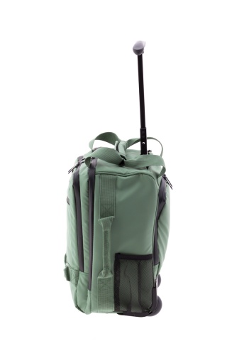 Rucsac cu role 40x25x20 cm, Wizz Air/Ryanair, PVC impermeabil, Gladiator Polar, MG 3958, 14", Verde - Img 9