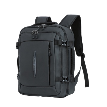Rucsac de Călătorie Extensibil Snowball 48x34x17 cm, Laptop 16”, Poliester Impermeabil, Negru