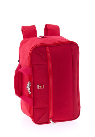 Rucsac de calatorie, tip geanta, pentru Wizz Air/Ryanair, Gladiator, Metro, MG 2128 - 40 cm Rosu - Img 16