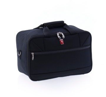 Rucsac de calatorie, tip geanta, pentru Wizz Air/Ryanair, Gladiator, Metro, MG 2128 - 40 cm Negru - Img 8
