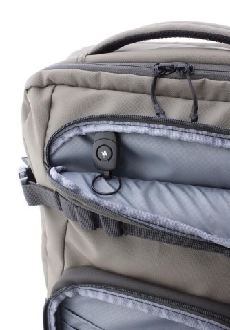 Rucsac de calatorie Vogart Nitro, Comp. Laptop 17", MV 25054, Bej - Img 9