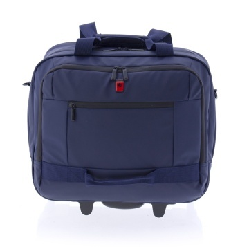 Servieta cu role Gladiator Polar, comp. laptop 14", poliester impermeabil, MG 3948, bleumarin - Img 5
