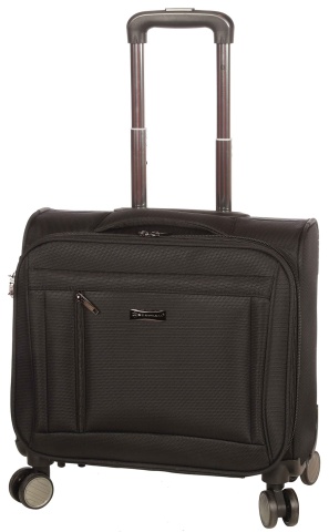 Servieta cu role, Snowball, SW94043, Compartiment Laptop 17", Negru