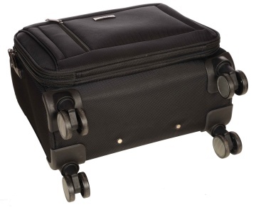 Servieta cu role, Snowball, SW94043, Compartiment Laptop 17", Negru - Img 4